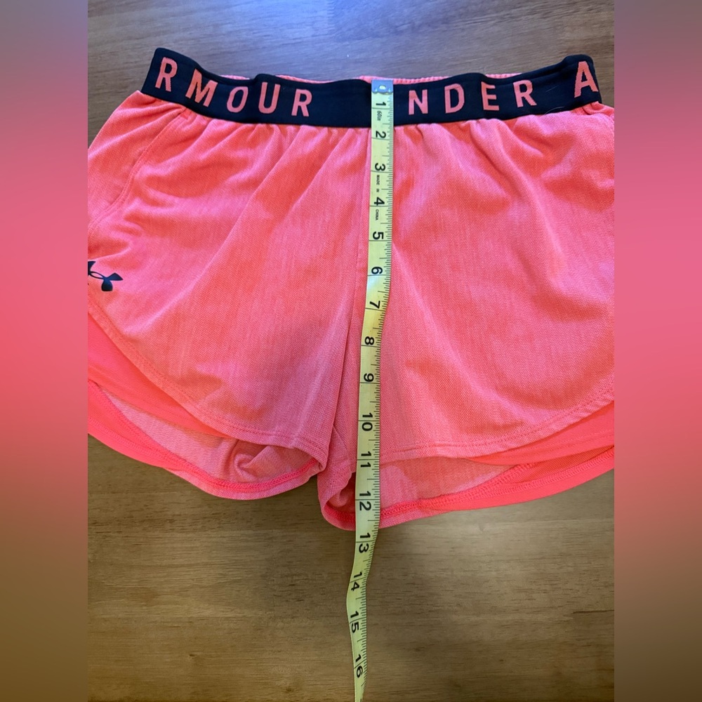 Under Armour Women's Moisture Wicking Play Up 3.0 Gym Shorts 3" Inseam | Small - Picture 6 of 8